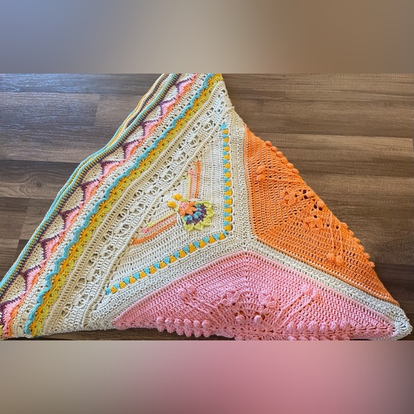 Ubuntu Crochet Throw - 100% cotton - Picture 5 of 6